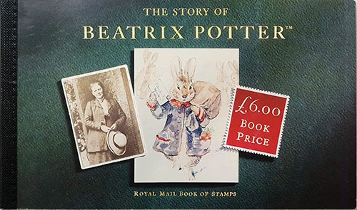 The Story of Beatrix potter-Royal Mail Book of Stamps(1993년)