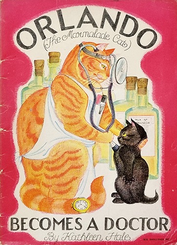 Orlando the Marmalade Cat: Becomes a Doctor-Kathleen Hale(1944년 초판본)