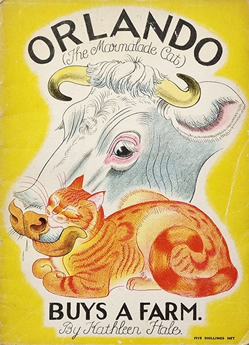 Orlando the Marmalade Cat: Buys a Farm-Kathleen Hale(1942년 초판본)