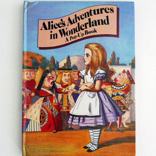 Alice Adventures In Wonderland Pop-up Book(1986년 4쇄본(1980년 초판))